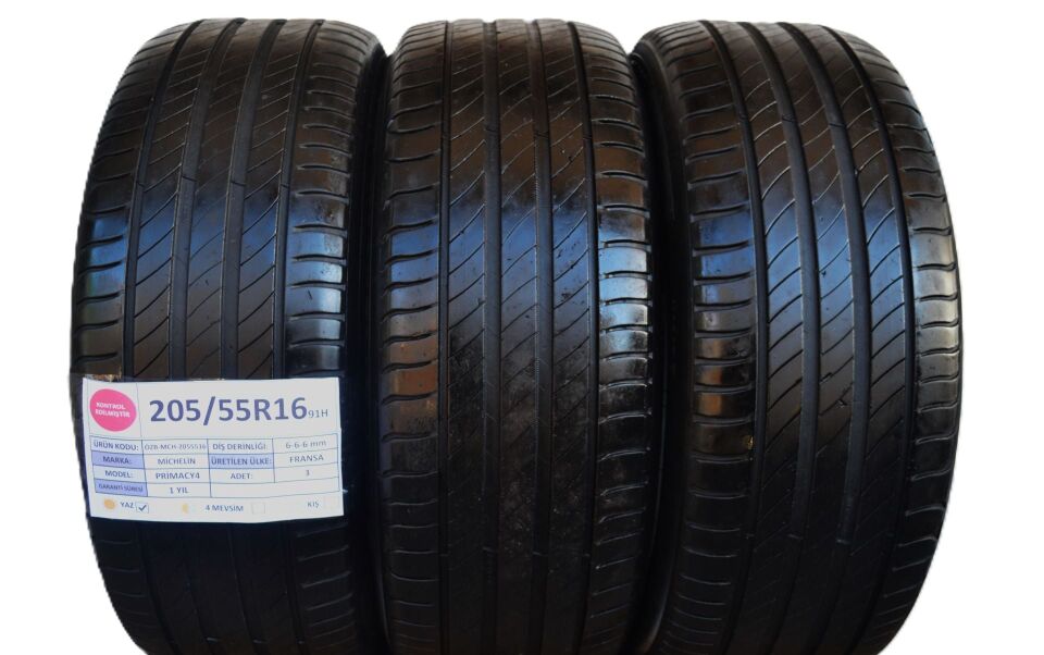 Michelin 205/55 R16 Primacy 4 91V Yaz 2. El Lastik