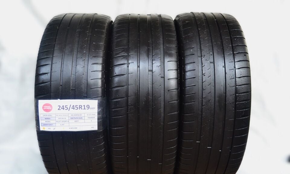 Michelin 245/45 R19 Pilot Sport 4 102Y Yaz 2. El Lastik