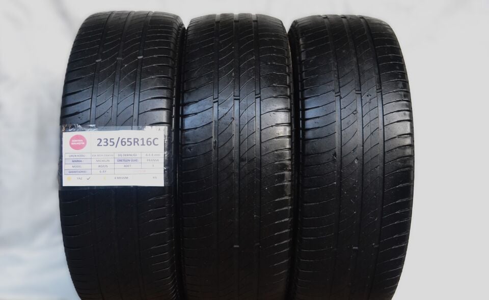 Michelin 205/65R16C 103/101H Agilis 2.El Tek Yaz Lastiği 6mm 2017