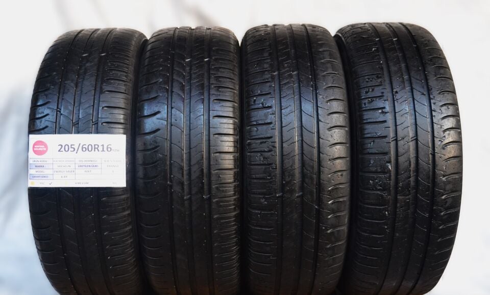 Michelin 205/60R16 96H Energy Saver 2.El Yaz Lastiği